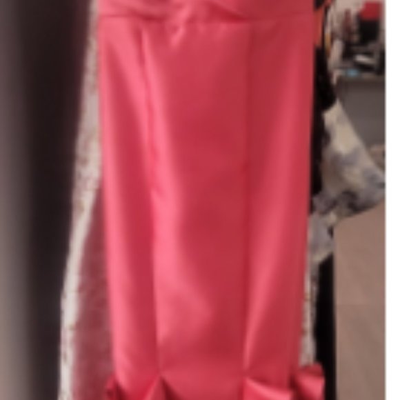 Nicole Bakti 6826 Pleated Strapless Ruffled Mermaid Prom Gown - Picture 6 of 7